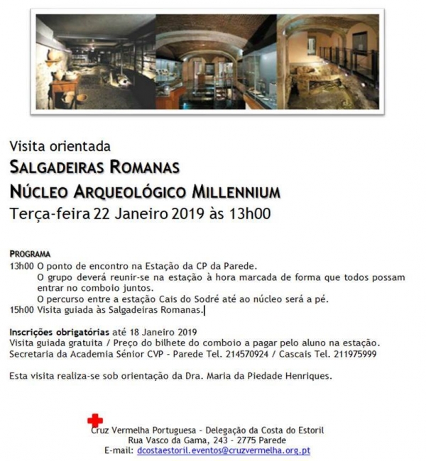 Visita Orientada às Salgadeiras Romanas