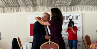 Medalha de Benemerência atribuída a Armando Moreia depois de mais de 25 anos de dedicação à Instituição